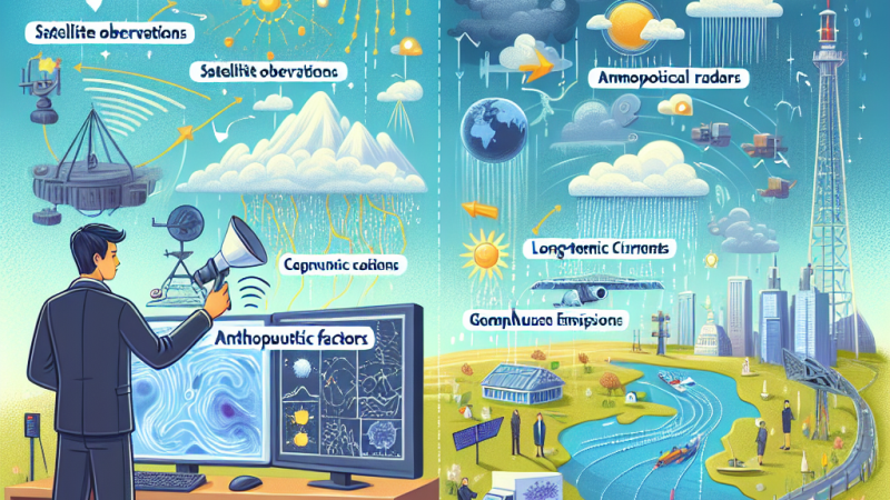 Różnica między pogodą a klimatem oraz czynniki wpływające na klimat.