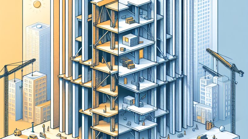 Różnica między ścianami działowymi, a nośnymi.