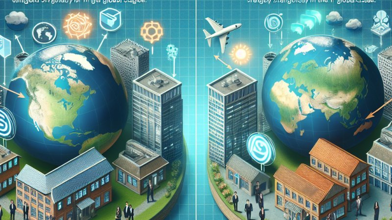 Różnice między marketingiem międzynarodowym, a marketingiem globalnym.