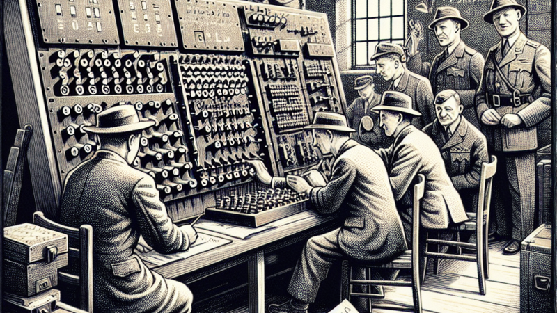 Rozszyfrowanie enigmy przez Polaków.
