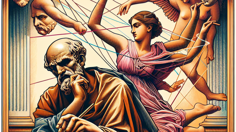 Rozum i emocje w literaturze: analiza reakcji człowieka w różnych sytuacjach życiowych.