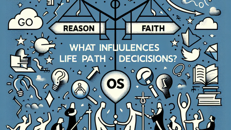 Rozum i wiara - co decyduje o wyborze drogi życiowej?