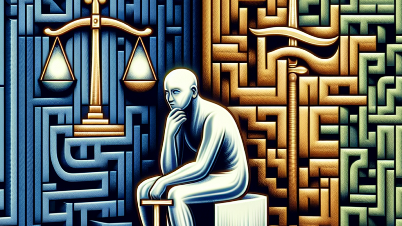 Rozważ słowa Wiesława Myśliwskiego: "Człowiek ... jest trochę zagubiony w moralnym labiryncie współczesnego świata".