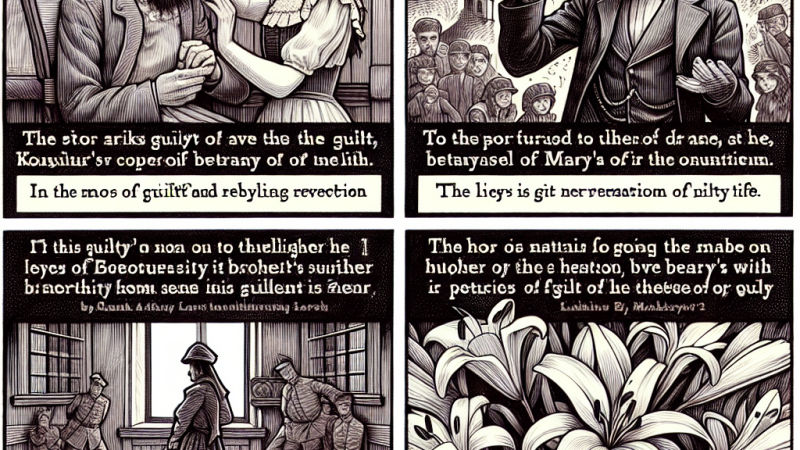 Rozważanie problemu winy, kary i odkupienia w "Dziadach cz. 2" i "Lilijach" Mickiewicza