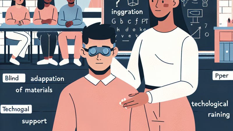 Rozwiązania ułatwiające funkcjonowanie uczniów niewidomych w przestrzeni edukacyjnej w środowisku rówieśniczym