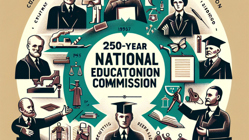 Rozwój Komisji Edukacji Narodowej przez 250 lat.