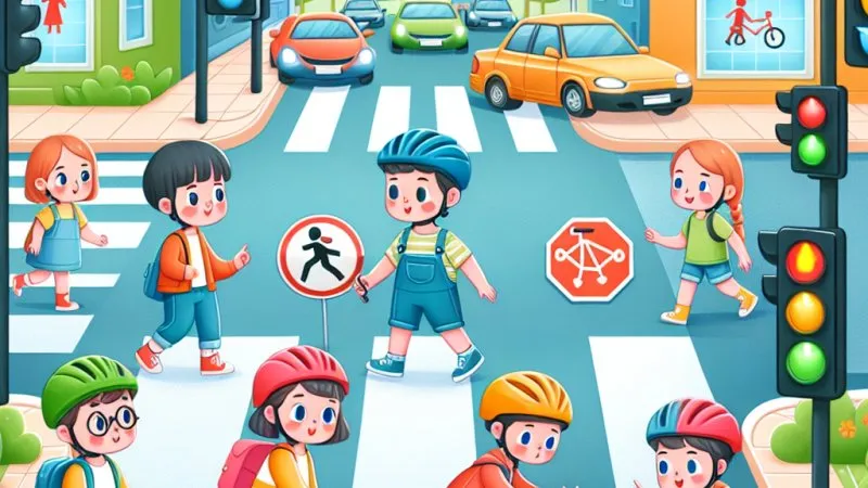 Rymowanka o bezpieczeństwie w ruchu drogowym