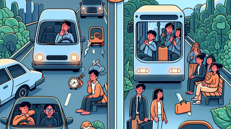 Samochód czy transport publiczny?