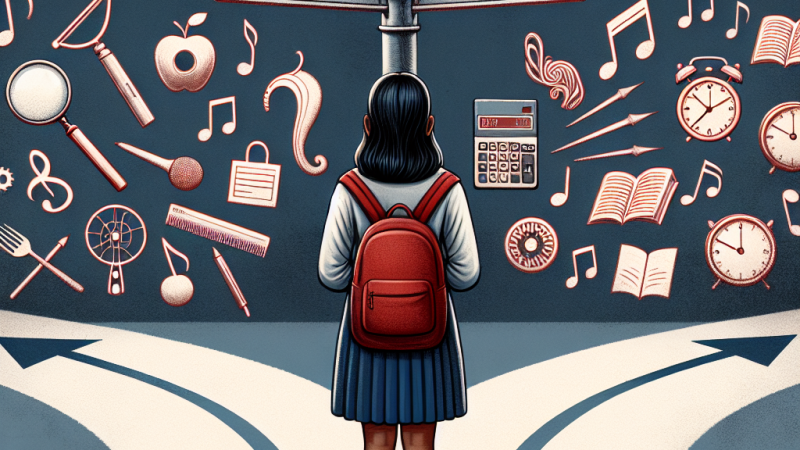 Samodzielne wybory przedmiotów w szkole ponadpodstawowej - wady i zalety