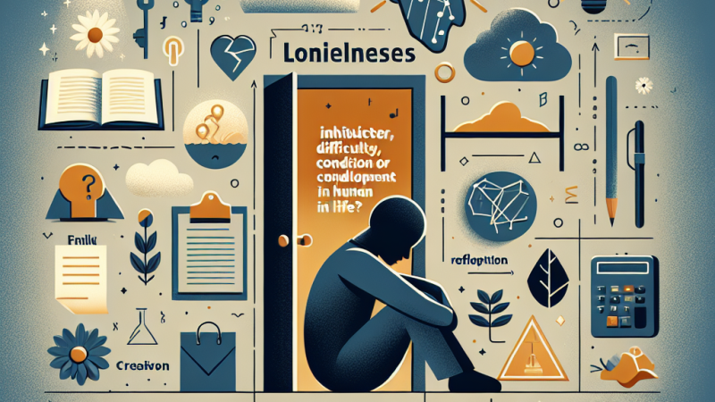 Samotność: inhibitor, trudność, przeszkoda czy warunek rozwoju w życiu człowieka?