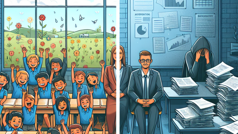 Satysfakcja i dyssatysfakcja z pracy nauczyciela: Esej naukowy jako forma analizy problemu badawczego