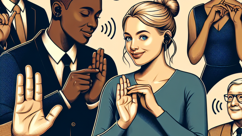 Savoir vivre wśród osób niesłyszących