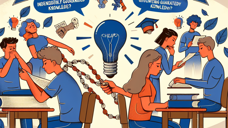 Ściąganie- dlaczego powinno być piętnowane?