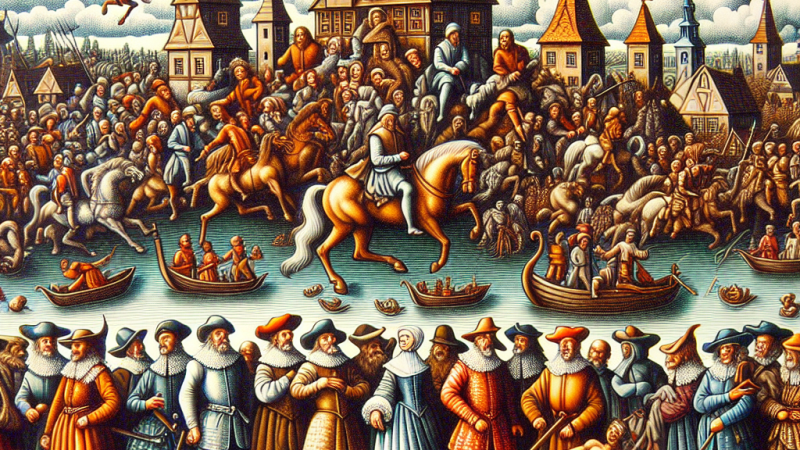 Siedemnastowieczne społeczeństwo polskie zobrazowane w „Potopie” Henryka Sienkiewicza”