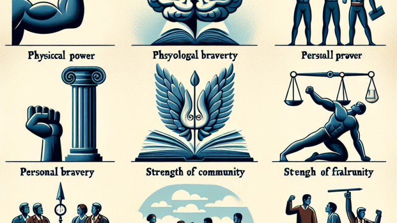 Siła człowieka w literaturze - analiza i interpretacja