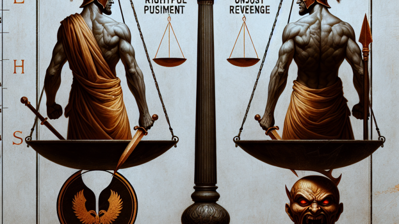 Słuszna kara czy niesłuszna zemsta? Analiza postaw i motywów Achillesa