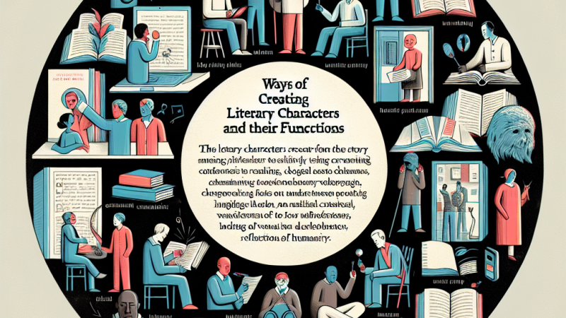 Sposoby kreowania bohaterów literackich i ich funkcje