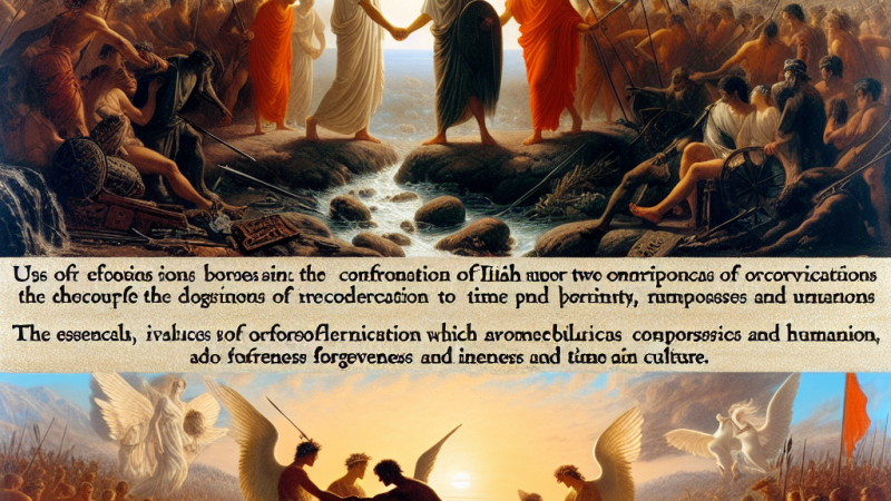 Spotkania wrogów w  „Panu Tadeuszu” Adama Mickiewicza i „Iliadzie” Homera