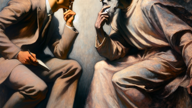 "Spotkanie" - interpretacja