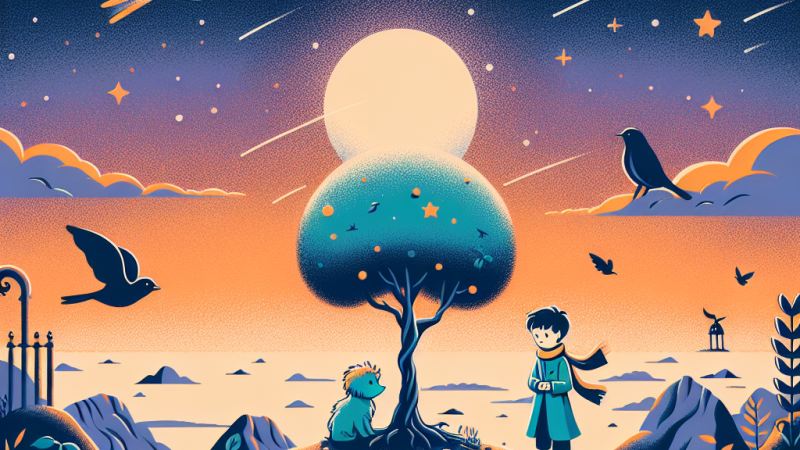 Spotkanie na planecie B612 z Małym Księciem