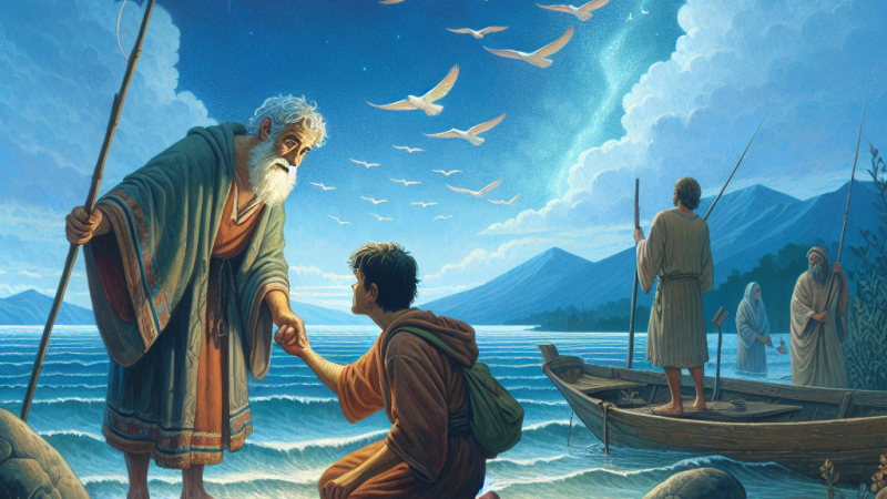 Spotkanie Santiago "Stary człowiek i morze" i Syna Marnotrawnego - Nauka przez Przygodę