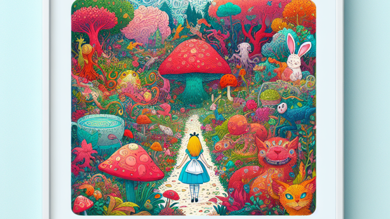 Spotkanie z Alicją w Krainie Czarów- opowiadanie