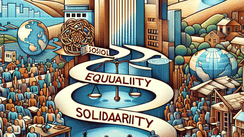 Sprawiedliwość społeczna, równość, solidarność i dobro wspólne - fundamenty harmonijnego społeczeństwa