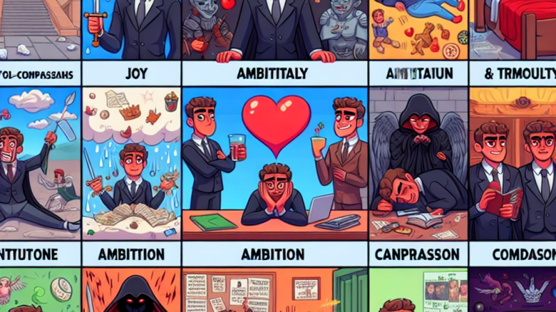 Sprzeczne uczucia w Makbecie