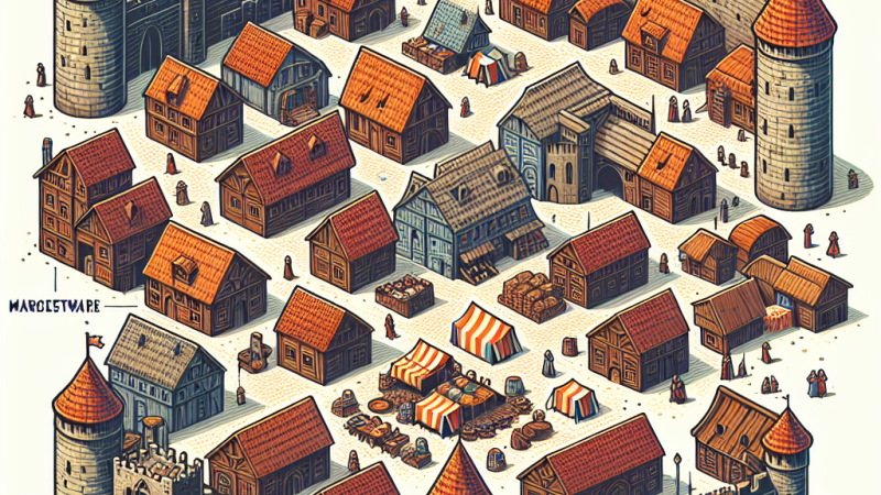 Średniowieczne miasto w pigułce: historia, architektura i codzienne życie.