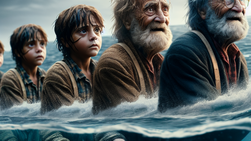 Stary człowiek i morze - przyjaźń Santiago i Manolina. Opis wydarzeń i relacji