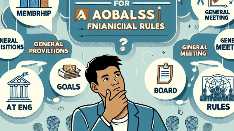 Statut stowarzyszenia - propozycja regulaminu dla organizacji