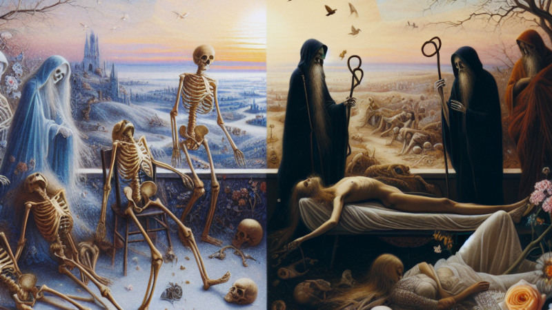 Stosunek do życia i śmierci w wierszu "Nic dwa razy" Szymborskiej