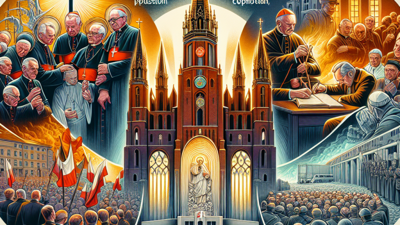 Stosunek Kościoła katolickiego do władzy komunistycznej w Polsce.