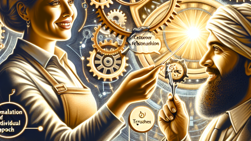 Strategie budowania relacji z klientami: Rola personalizacji i indywidualnego podejścia, wykorzystanie technologii CRM, automatyzacja marketingu, znaczenie transparentności i zaufania oraz sposoby budowania lojalności, na przykład program...