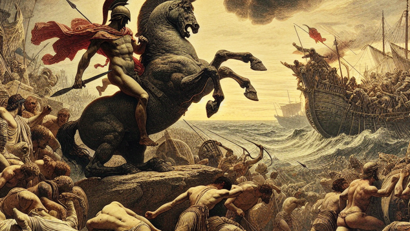 Streszczenie „Iliady” Homera- wojna trojańska