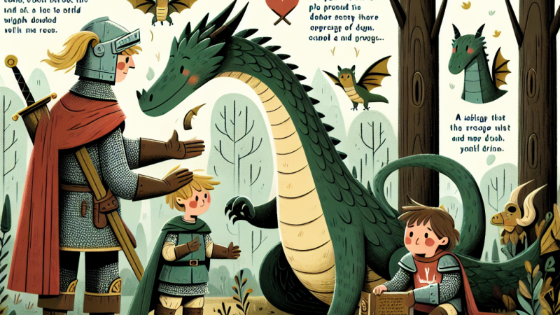 Streszczenie książki 'Bolesław Rycerz i Młody Smok' - lekcja odwagi i empatii