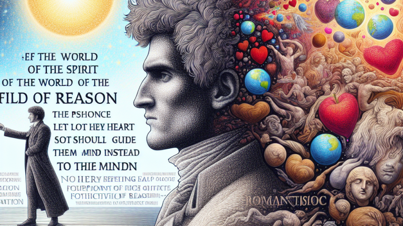 Świat ducha a świat rozumu. Omów zagadnienie na podstawie Romantyczności Adama Mickiewicza. W swojej odpowiedzi uwzględnij również wybrany kontekst.