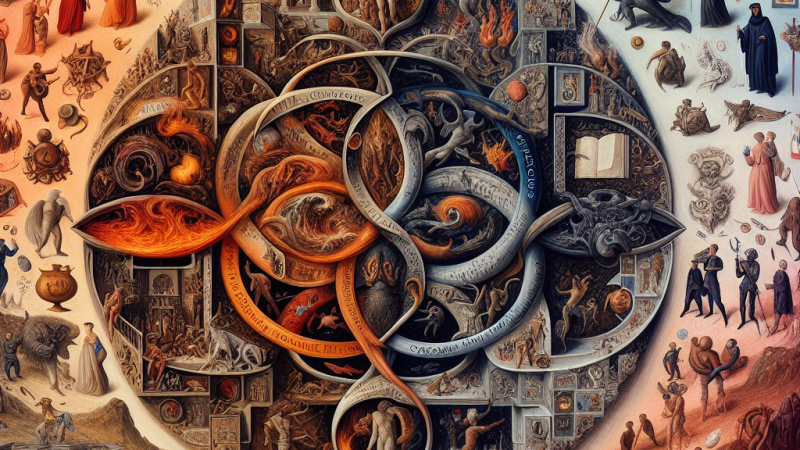 Świat jako arena walki dobra ze złem