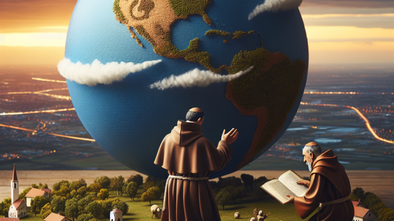 Świat udzielający ludziom lekcji pokory według św. Franciszka