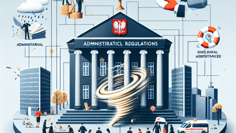 System prawny wsparcia podczas klęsk żywiołowych