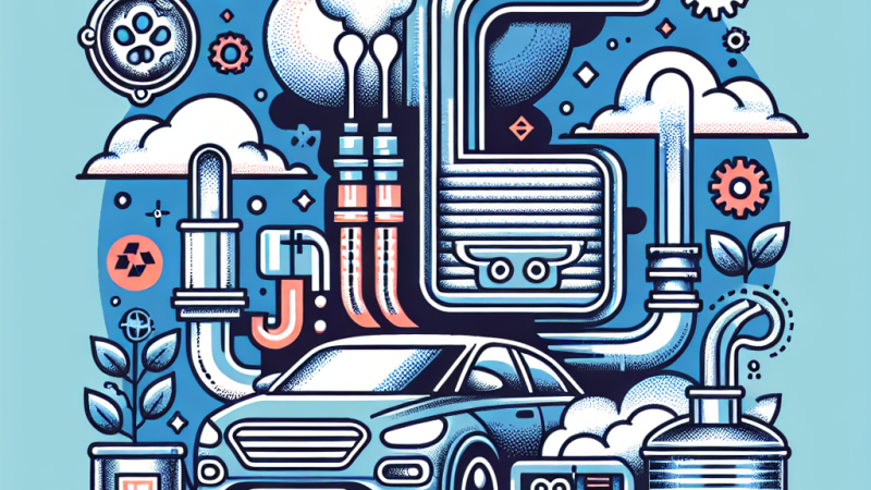 System recyrkulacji spalin i dopalania.