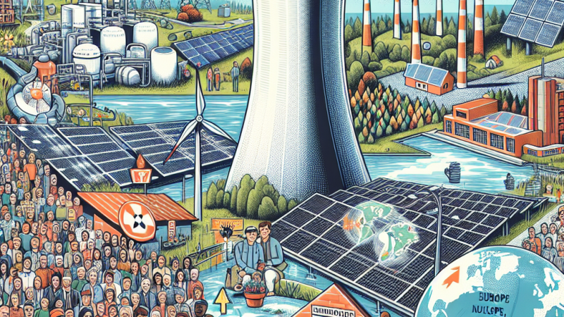 Sytuacja energetyczna: Źródła odnawialne, energia jądrowa - Polska, Europa, świat