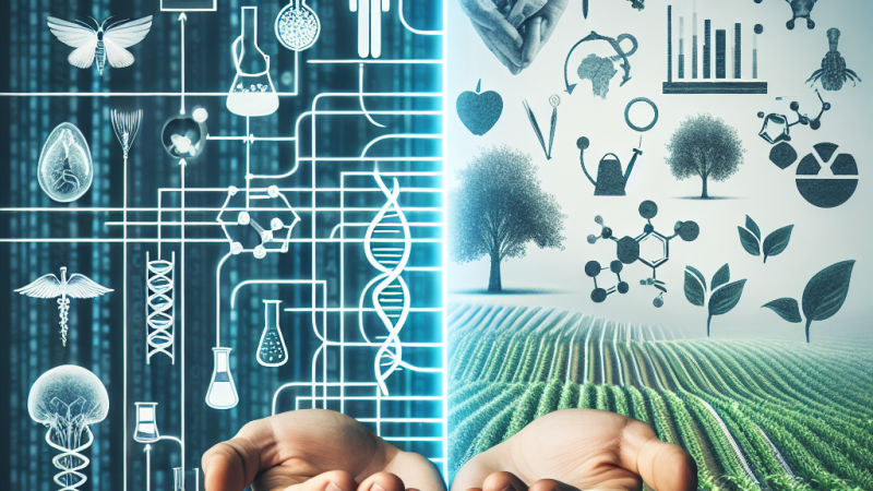 Szanse i zagrożenia wynikające z wykorzystywania biotechnologii molekularnej w róznych aspektach życia