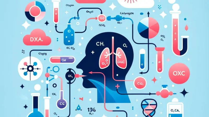 Szczegółowy skład poszczególnych gazów w wydychanym powietrzu