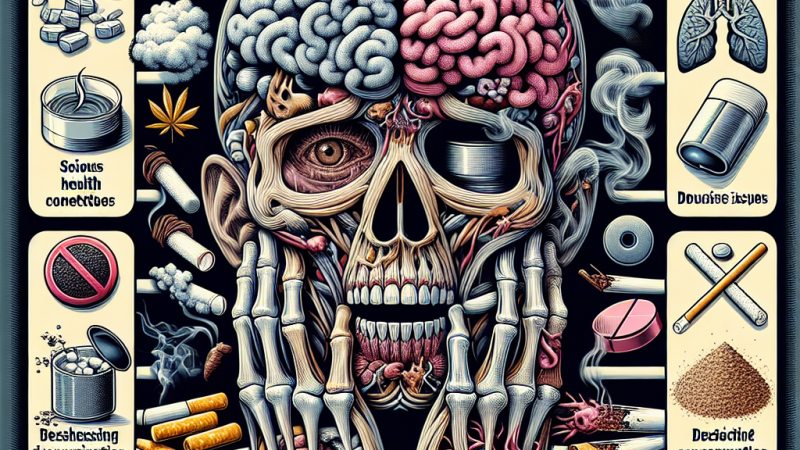 Szkodliwy wpływ nikotyny, kofeiny i narkotyków na organizm człowieka