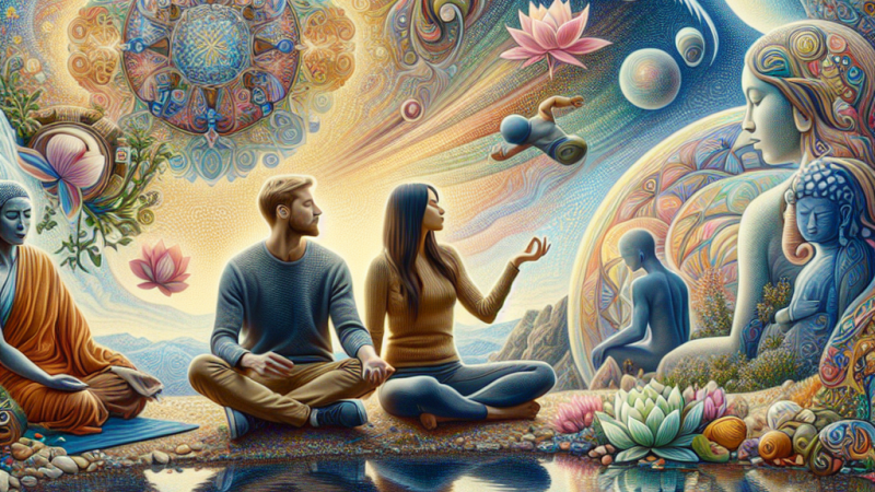 Szukając spokoju i szczęścia