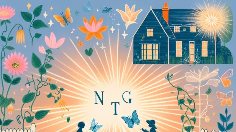 "Tajemniczy ogród" – opis domu i ogrodu