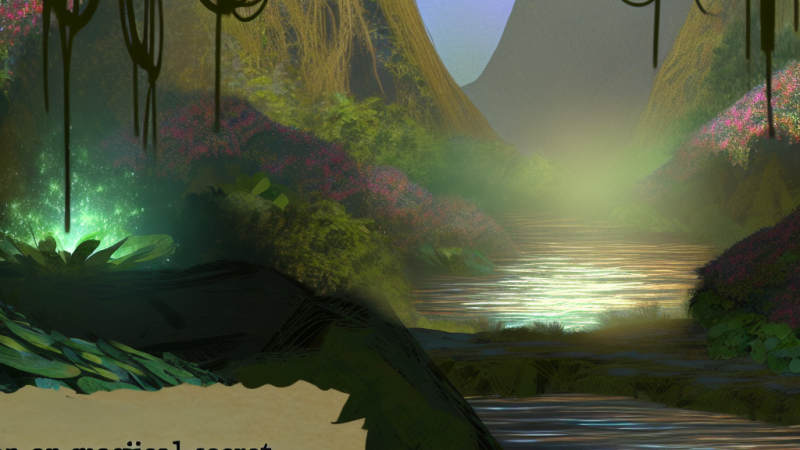 Tajemniczy ogród: wypracowanie