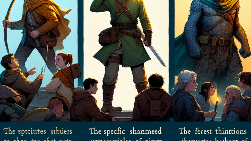 Taktyka i odwaga w obliczu trudności: postawy bohaterów literackich