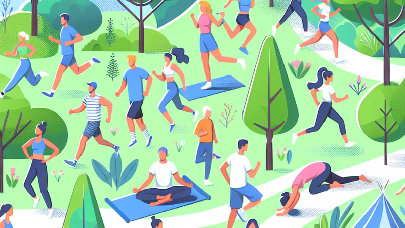 Technika zarządzania stresem - aktywność fizyczna.